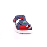 48FLIN SANDALO BAMB. BLU-ROSSO