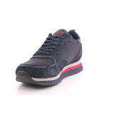 WEN 0099 LOW M S.FABRIC/SUEDE DK.BLUE