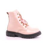 SCARPONCINO ALLACCIATO ROSA