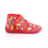 POLACCHINO VELCRO BIMBO ROSSO