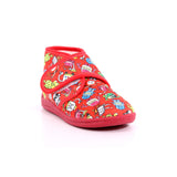 POLACCHINO VELCRO BIMBO ROSSO