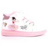 SCARPA LELLI KELLY MILLE STELLE BIANCO/ROSA