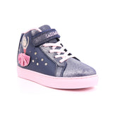 SCARPA LELLI KELLY MILLE STELLE LUCI BLU SUEDE