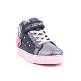 SCARPA LELLI KELLY MILLE STELLE LUCI BLU SUEDE
