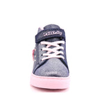 SCARPA LELLI KELLY MILLE STELLE LUCI BLU SUEDE