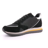 WEN 0098 LOW M S.FABRIC/SUEDE BLACK