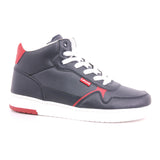 SHOT MID 0029 NAVY RED LACCI