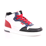 SHOT MID 0079 WHITE RED LACCI