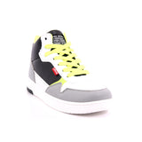 SHOT MID 0062 WHITE BLACK LACCI