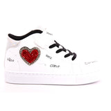 SCARPA LELLI KELLY CUORE MID BIANCO