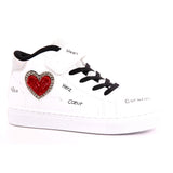 SCARPA LELLI KELLY CUORE MID BIANCO
