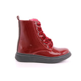 BOTIN CORDONES CHAROL BURDEOS