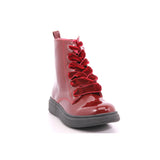 BOTIN CORDONES CHAROL BURDEOS