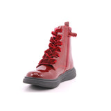 BOTIN CORDONES CHAROL BURDEOS
