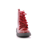 BOTIN CORDONES CHAROL BURDEOS