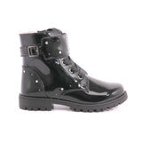 STIVALETTO MOTO VERNICE 029 NERO