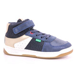 KICKALIEN SUEDE + PU + MESH 103 MARINE