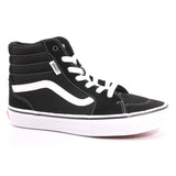YT FILMORE HI SUEDE/CANVAS BLACK/WHITE