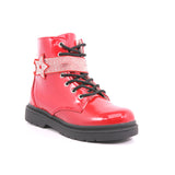 STIVALE LELLI KELLY STELLA STELLINA ROSSO VERNICE