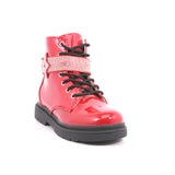 STIVALE LELLI KELLY STELLA STELLINA ROSSO VERNICE