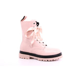 TRONCHETTO ALLACCIATO ROSA ANTICO