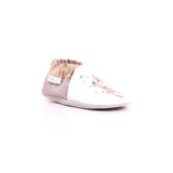 DANCING MOUSE CUIR NAPPA+G 33 BLANC ROSE GLITTER