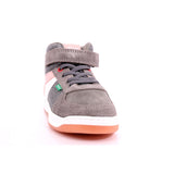 KICKALIEN SUEDE+PU+MESH 123 GRIS ROSE ARGENTO