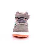 KICKALIEN SUEDE+PU+MESH 123 GRIS ROSE ARGENTO