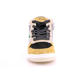 KICKLAX PU PRINT ZEBRE+SU 73 JAUNE NOIR ZEBRE