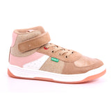 KICKALIEN SUEDE+PU+MESH 113 BEIGE ROSE GLITTER