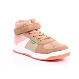 KICKALIEN SUEDE+PU+MESH 113 BEIGE ROSE GLITTER