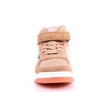 KICKALIEN SUEDE+PU+MESH 113 BEIGE ROSE GLITTER