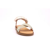SANDALS ORO LAMINATO PUNTA GLITTER