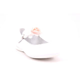 GIRLS NAPPA BIANCO FIORI BIANCHI