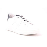 SCARPA VITELLO BIANCO/BLU