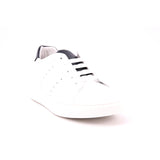 SCARPA VITELLO BIANCO/BLU