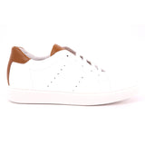SCARPA VITELLO BIANCO/CUOIO