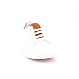 SCARPA VITELLO BIANCO/CUOIO