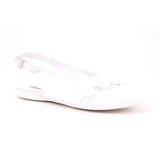 GIRLS BIANCO NAPPA FIORI BIANCHI