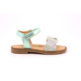 SANDALS MENTA LAMINATO PUNTA GLITTER