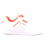 C.COURT VELCRO KIDS 13197 WHITE-FIERY CORAL