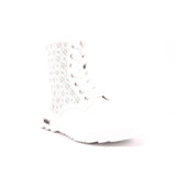 SABBATH 0034 MID J PU WHITE/PERFORATED FLOWERS