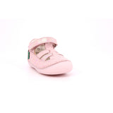 SUSHY NUBUCK+FOIL TRIANGLE 132 ROSE CLAIR PLUM