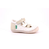 SUSHY COW NAPPA +FOIL TRIAN 32 BLANC OR PLUME