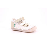 SUSHY COW NAPPA +FOIL TRIAN 32 BLANC OR PLUME