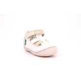 SUSHY COW NAPPA +FOIL TRIAN 32 BLANC OR PLUME