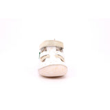 SUSHY COW NAPPA +FOIL TRIAN 32 BLANC OR PLUME