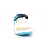 KOUIC SUEDE + TEXTILE + PU 32 BLANC GRIS FLUO