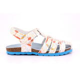 SUMMERTAN PU PRINT ALL OVER 32 BLANC SURF