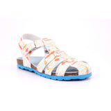 SUMMERTAN PU PRINT ALL OVER 32 BLANC SURF